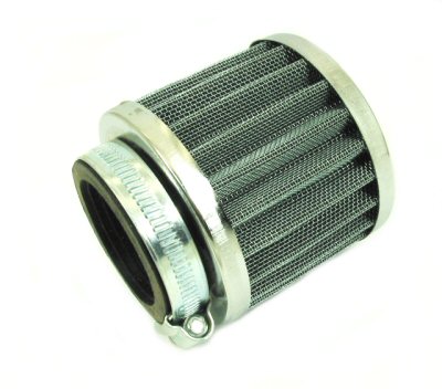 Compact Chrome Performance Air Filter